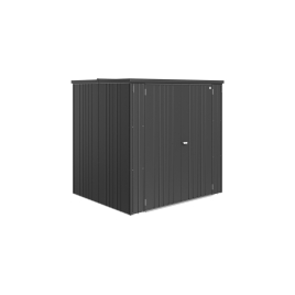 Armoire à outils 1,92 x 1,55 x 1,84 m gris foncé BIOHORT