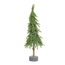 Sapin de Noël de table artificiel pailleté 60 cm