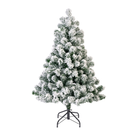 Sapin de Noël artificiel Imperial vert enneigé 150 cm