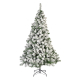 Sapin de Noël artificiel Imperial vert enneigé 180 cm