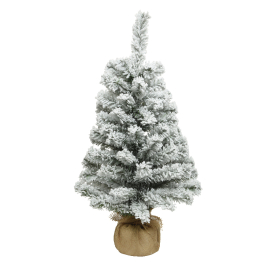 Sapin de Noël de table artificiel Imperial vert enneigé 75 cm