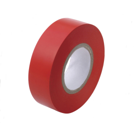 Ruban isolant PVC Raytech rouge 15 mm x 10 m PROFILE