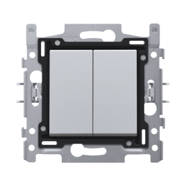 Interrupteur encastrable double allumage sterling NIKO