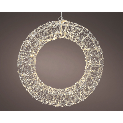 Couronne en métal LED blanc chaud Ø 38 cm LUMINEO