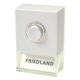 Bouton poussoir pour sonnette blanc FRIEDLAND