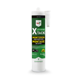 Colle de montage X-Tack noire 0,29 L TEC7