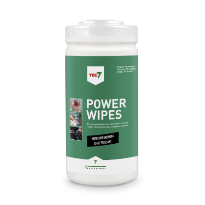 Lingettes nettoyantes Powerpipes 70 pièces TEC7