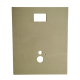 Panneau MDF hydrofuge 120 x 100 x 1,5 cm pour WC suspendu Geberit