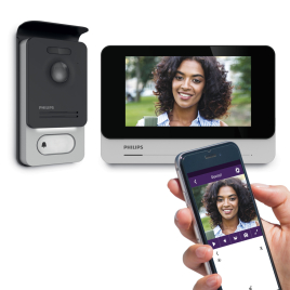 Vidéophone connecté 2 fils Welcome Eye Connect 2 PHILIPS