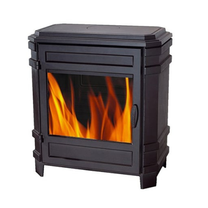 Poêle à bois Vosges noir 8 kW INVICTA