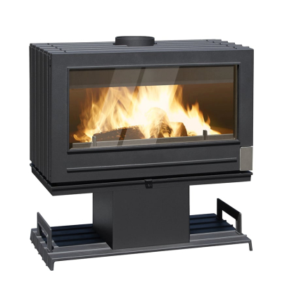 Poêle à bois Norman anthracite 12 kW INVICTA