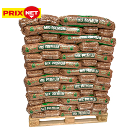 Palette 65 sacs de pellets Mix Premium 15 kg