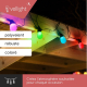 Guirlande extérieure LED RGB connectée 10 W 15 m VELLIGHT