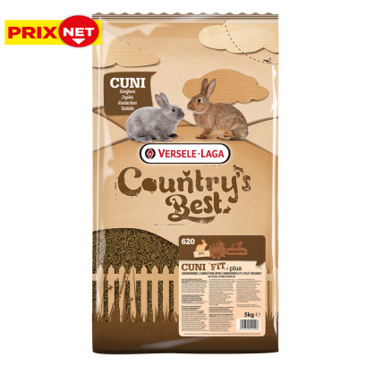 Granulé riche en fibres pour lapins Cuni Fit Plus 5 kg