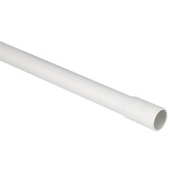 Tube de protection pour câble électrique gris Ø 20 mm 3 m