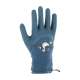 Paire de gants Kansas bleu pour enfant taille 3 BLACKFOX