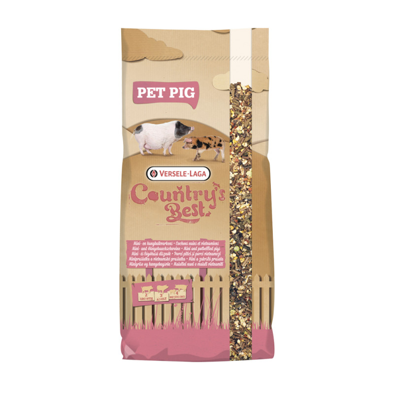 Muesli pour cochons nains et vietnamiens Pet Pig 17 kg