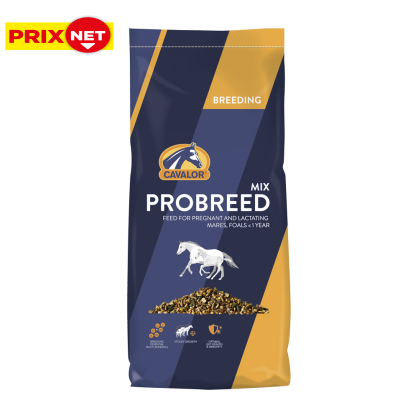 Mélange riche en protéines pour juments et poulains Probreed Mix 20 kg