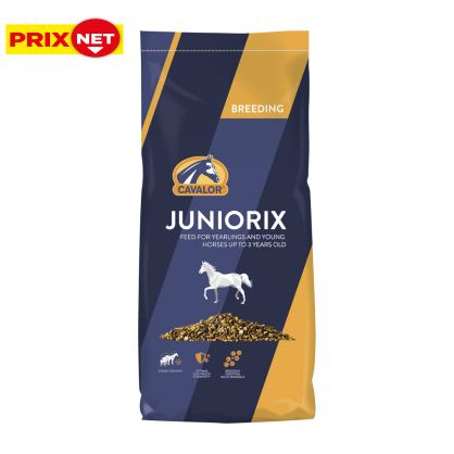 Mélange équilibré et nutritif pour yearlings et jeunes chevaux Juniorix 20 kg