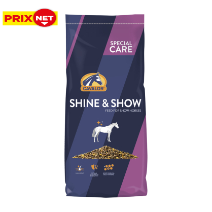 Mélange pour pur-sang et chevaux de concours Shine & Show 20 kg