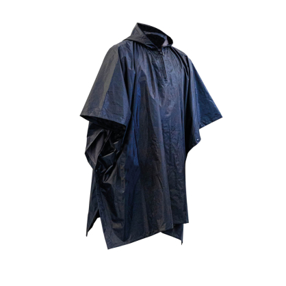 Poncho bleu marine BLACKFOX