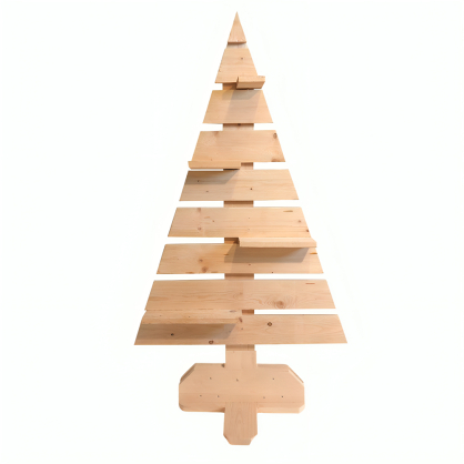 Sapin traditionnel en bois 150 cm