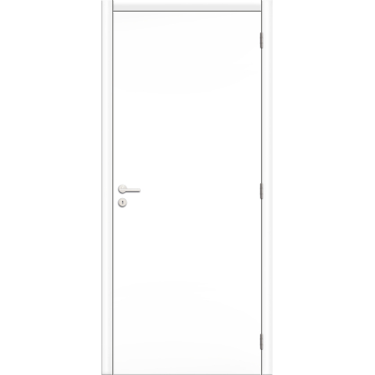 Porte Platina alvéolaire blanche 73 x 201,5 cm THYS