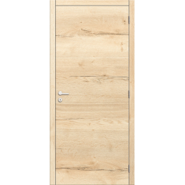 Porte Realwood Oak Horizontal chêne naturel 73 x 201,5 cm THYS