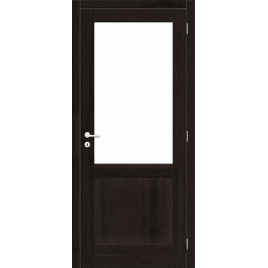 Porte Realwood Oak noire 73 x 201,5 cm THYS