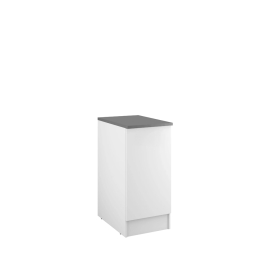 Meuble bas de cuisine Eco 1 porte blanc 87,2 x 40 x 58 cm RB ACCESS