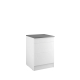 Meuble bas de cuisine Eco 3 tiroirs blanc 87,2 x 60 x 58 cm RB ACCESS