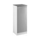 Meuble colonne de cuisine Eco 1 porte gris clair 157,2 x 60 x 58 cm RB ACCESS