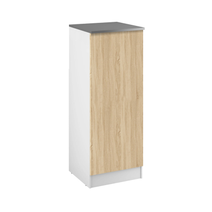 Meuble colonne de cuisine Eco 1 porte chêne clair 157,2 x 60 x 58 cm RB ACCESS