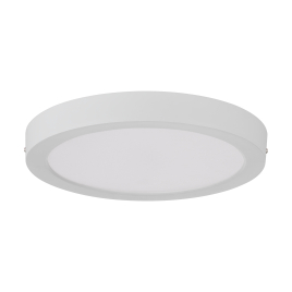 Plafonnier LED Idun blanc Ø 22,5 cm 2050 lm 18,5 W EGLO