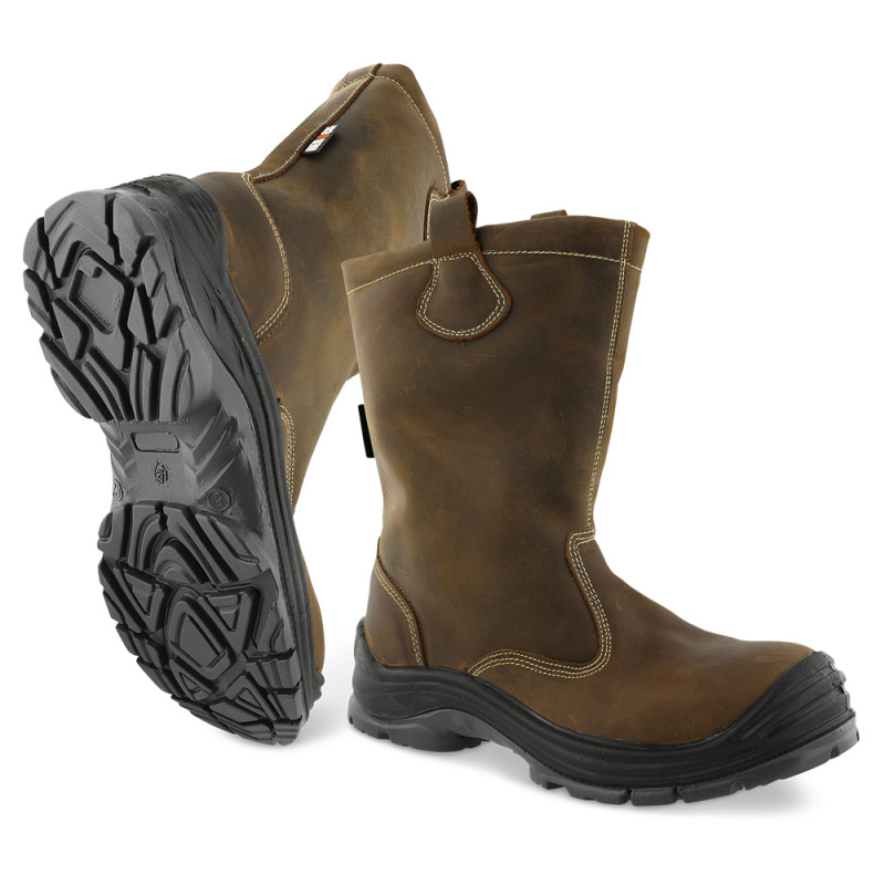 Paire de bottes Crixus brun 38 HEROCK