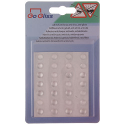 Pastille antidérapante en plastique Ø 8 mm 28 pièces TEKNI-PROTECT