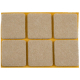 Patin en feutre Super beige 25 x 25 mm 9 pièces TEKNI-PROTECT