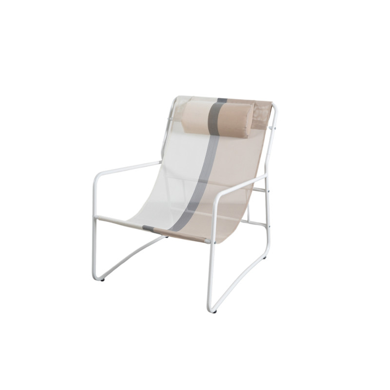 Fauteuil de jardin Sena beige