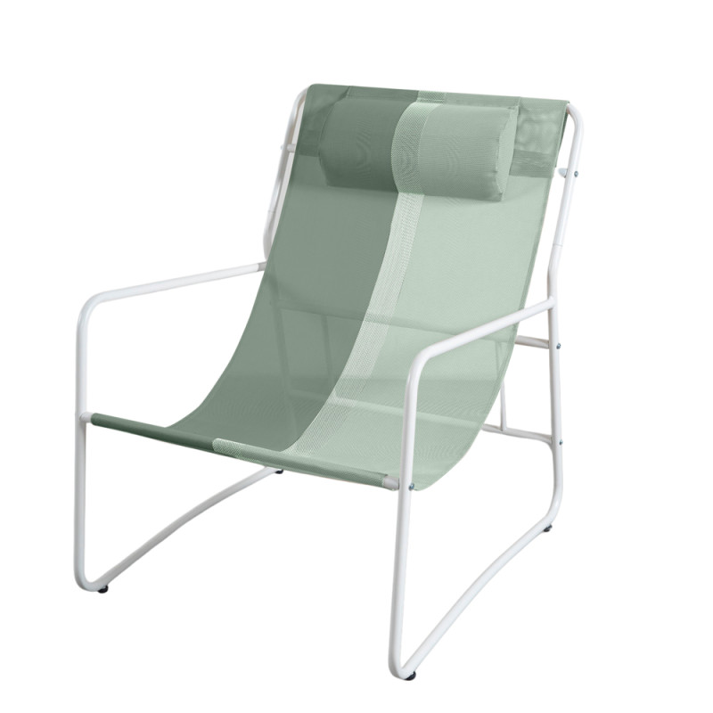 Fauteuil de jardin Sena vert sauge