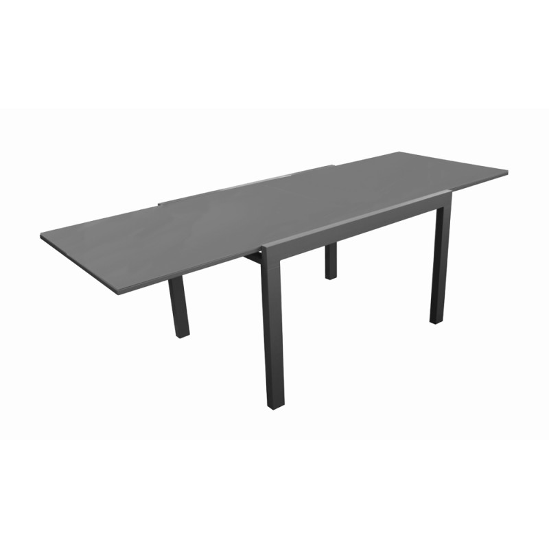 Table de jardin extensible Elise 80-140 x 80 x 74 cm