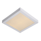 Plafonnier LED pour salle de bain Brice carré blanc 2200 lm 30 W LUCIDE