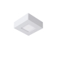 Plafonnier LED pour salle de bain Brice carré blanc 430 lm 8 W LUCIDE