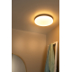 Plafonnier LED pour salle de bain Biskit noir 2200 lm 36 W LUCIDE