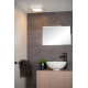 Plafonnier LED pour salle de bain Brice carré blanc 1300 lm 22 W LUCIDE