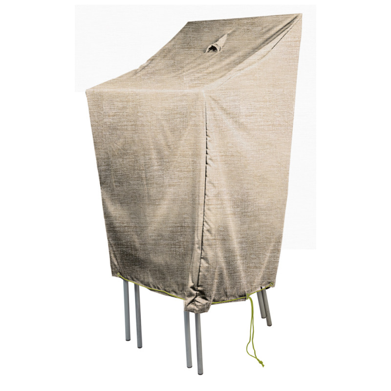 Housse pour chaises empilables beige 66 x 66 x 120 cm INVENTIV