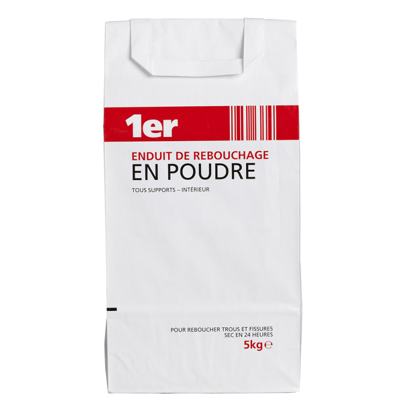 Enduit de rebouchage poudre 4 kg  1ER