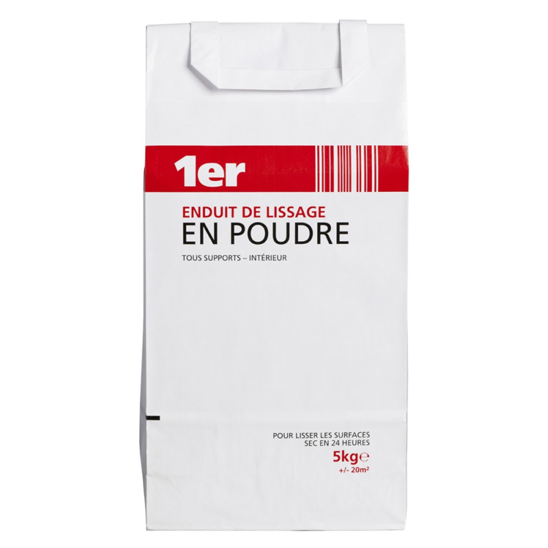 Enduit de lissage poudre 5 kg  1ER