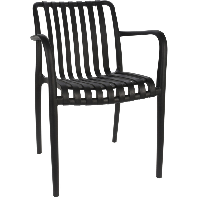 Fauteuil de jardin noir