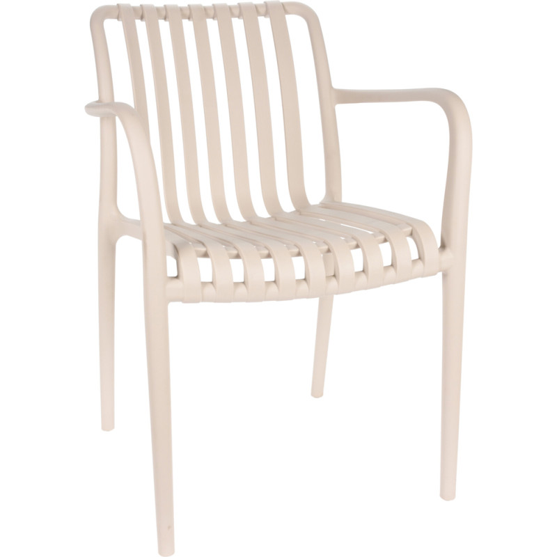 Fauteuil de jardin crème