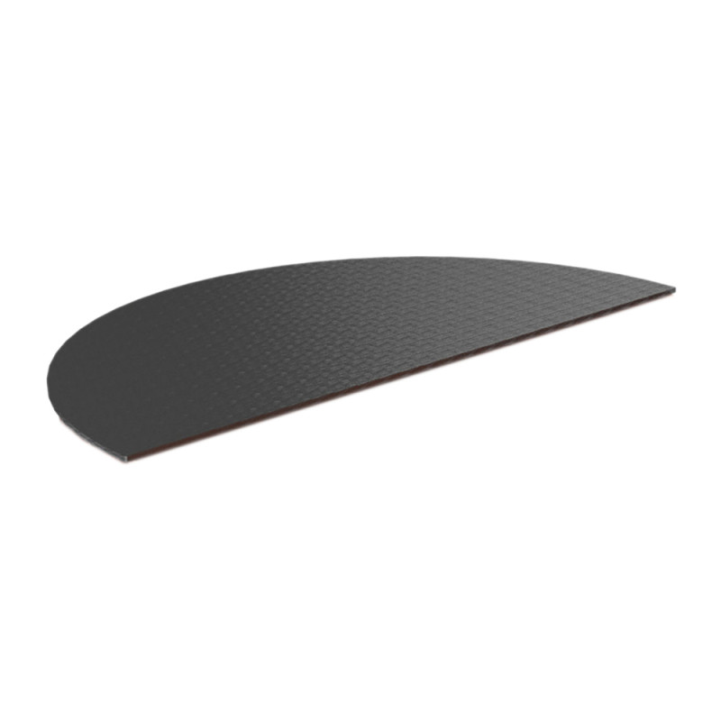 Plancha demi lune pour barbecue 62 x 31 cm BARBECOOK